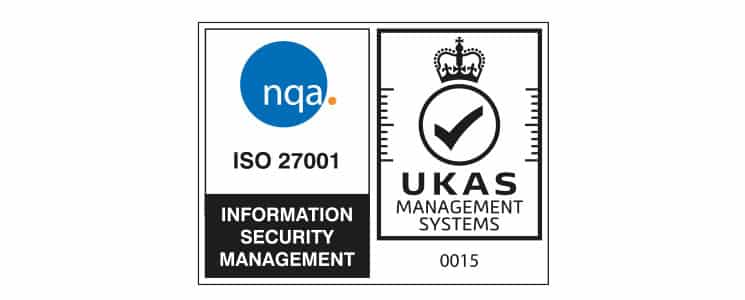 Accreditations Page - ISO27001