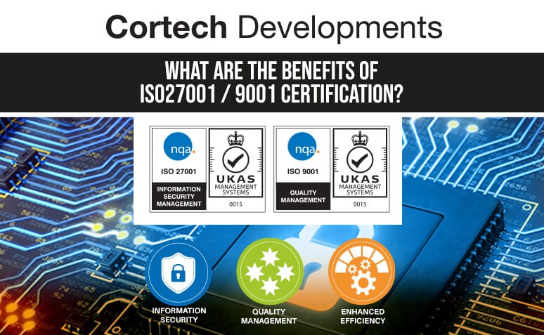 Cortech Developments - Benefits of ISO
