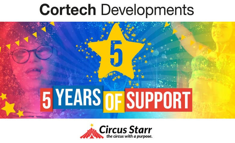 Five Years Supporting Circus Starr