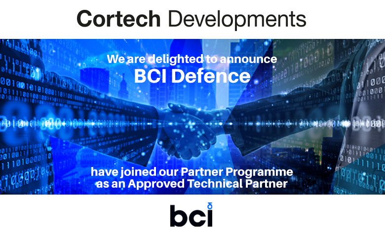 BCI Defence Joins Cortech as an Approved Technical Partner